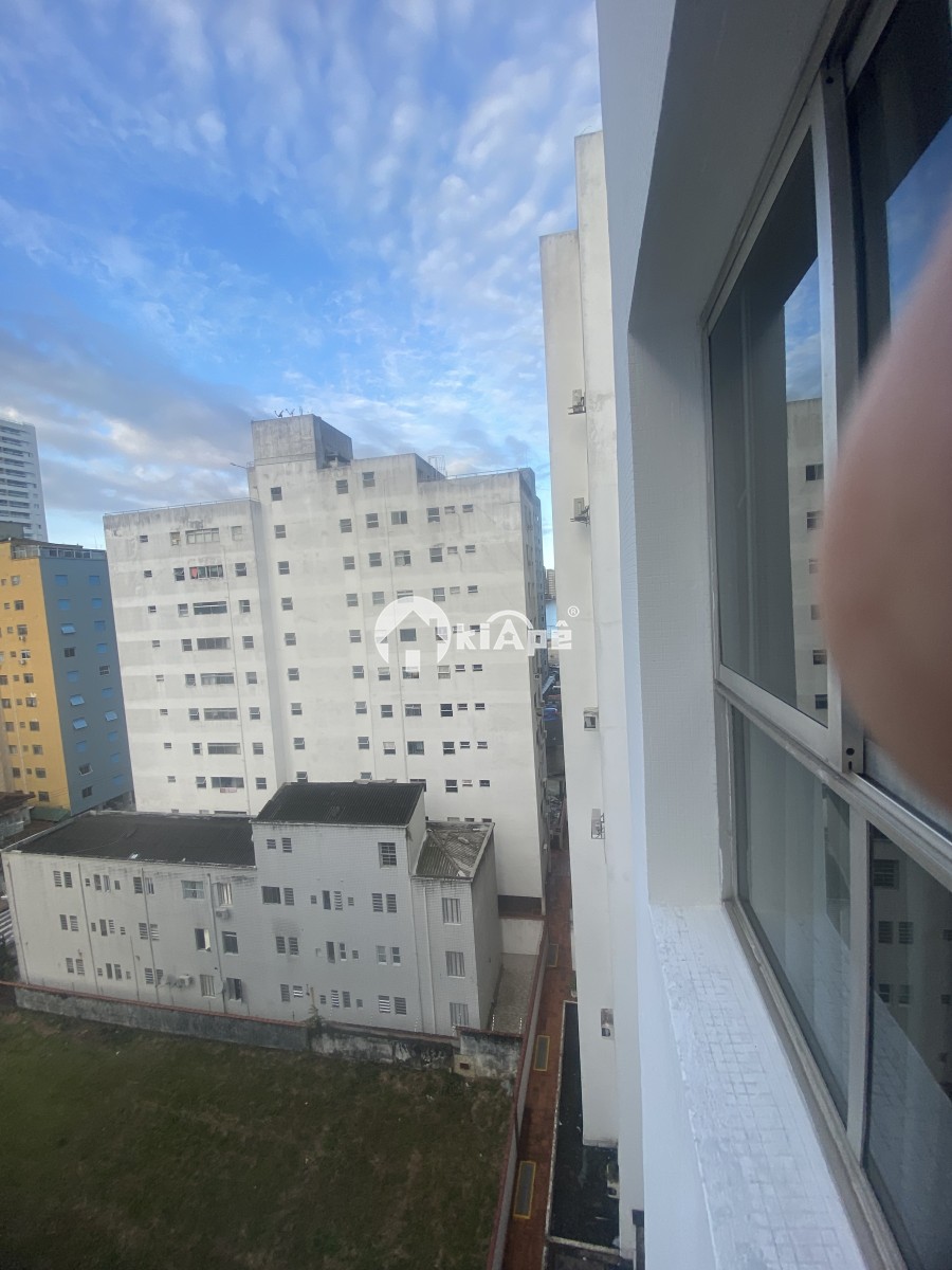 APARTAMENTO À VENDA –  REFORMADO, GARAGEM, 1 DORMITÓRIO - CENTRO DE SÃO VICENTE-SP