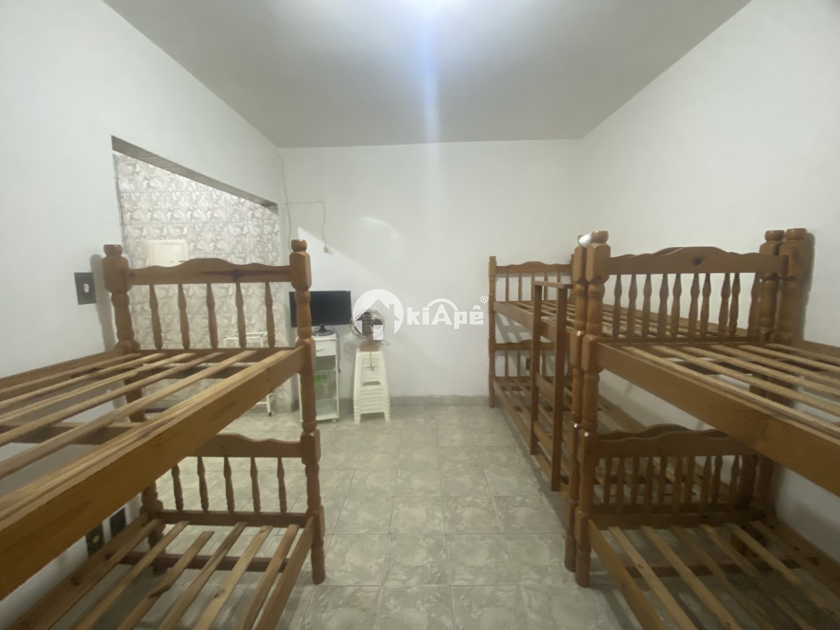 Apartamento Estilo Sala Living à Venda, em Prédio de Frente Para o Mar, com Vista Lateral - Gonzaguinha São Vicente-SP