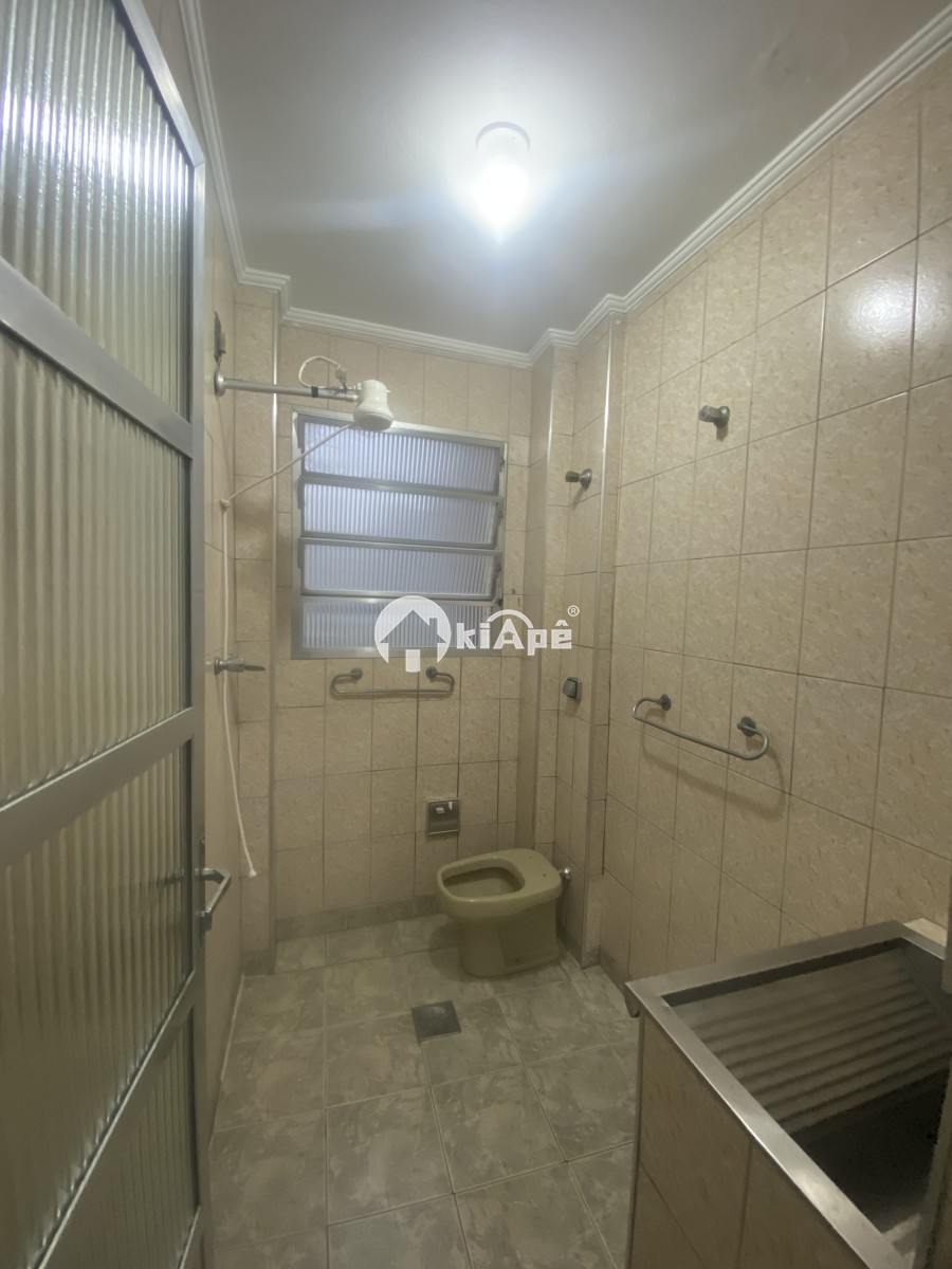 Apartamento Estilo Sala Living à Venda, em Prédio de Frente Para o Mar, com Vista Lateral - Gonzaguinha São Vicente-SP