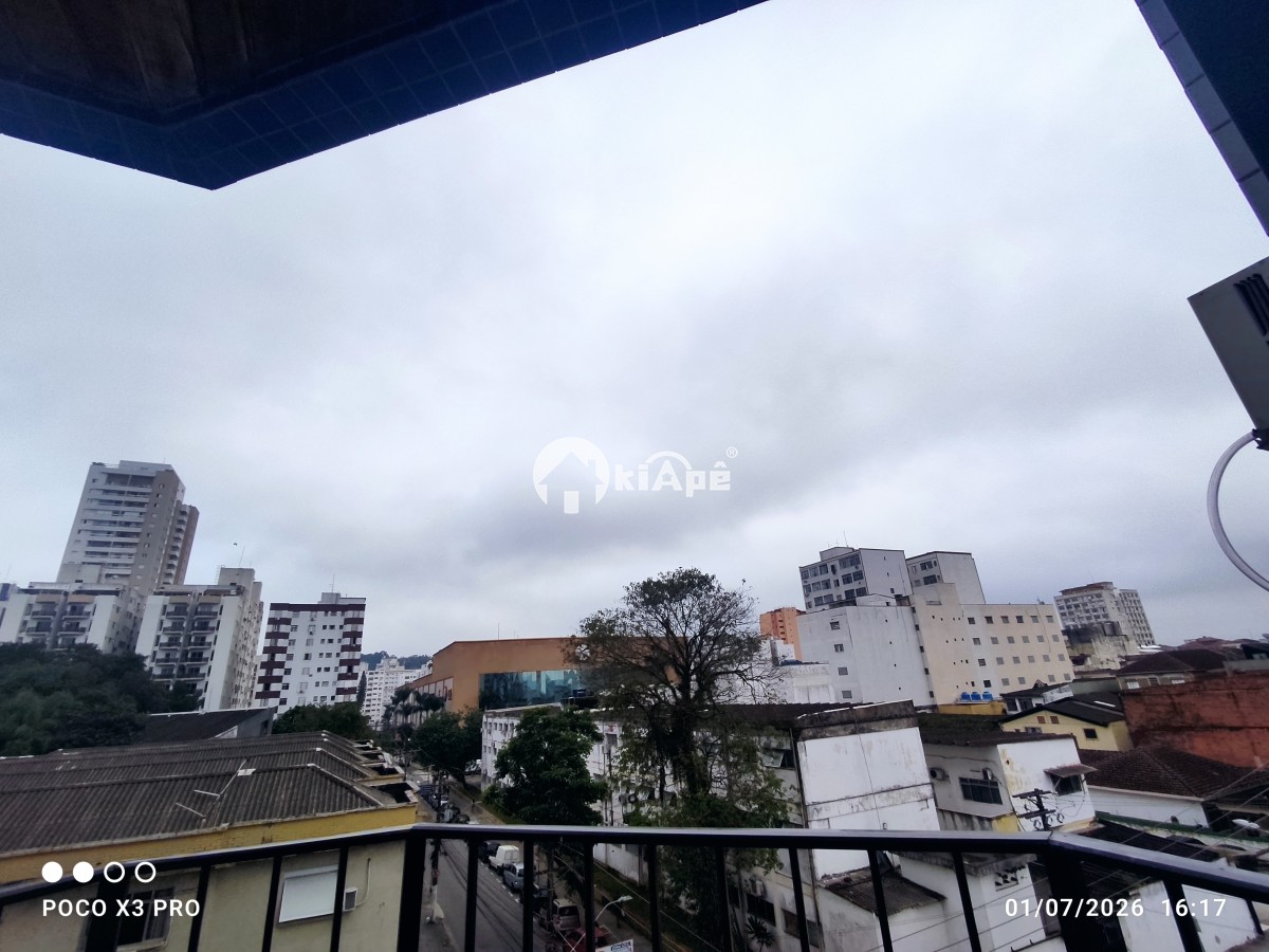 Flat a venda centro de São Vicente 1 Dorm garagem com manobrista