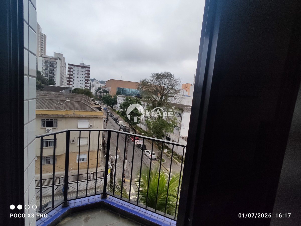 Flat a venda centro de São Vicente 1 Dorm garagem com manobrista
