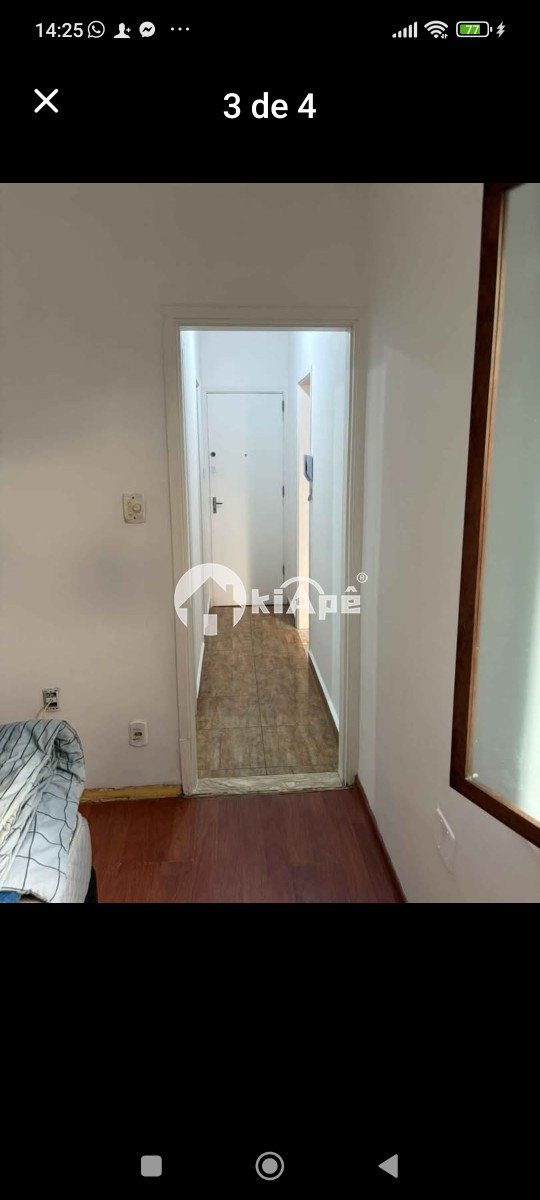 Apt 1 Dorm canal 4 Santos 50 mtrs da praia garagem rotativa