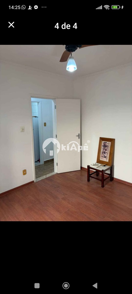 Apt 1 Dorm canal 4 Santos 50 mtrs da praia garagem rotativa