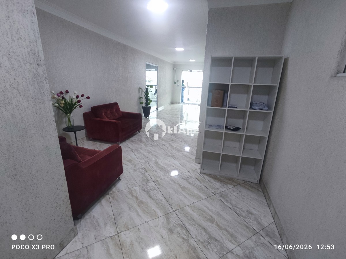 Venda apt 2 Dorm sacada garagem pronto para morar praia grande bairro Guilhermina