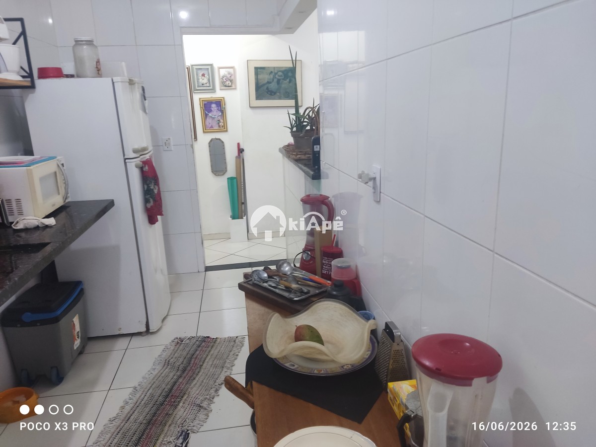 Venda apt 2 Dorm sacada garagem pronto para morar praia grande bairro Guilhermina
