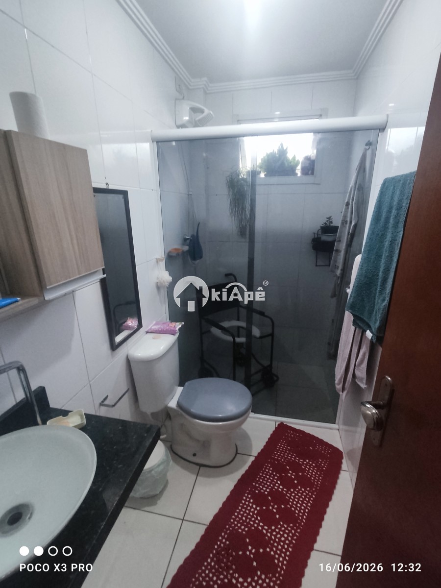 Venda apt 2 Dorm sacada garagem pronto para morar praia grande bairro Guilhermina
