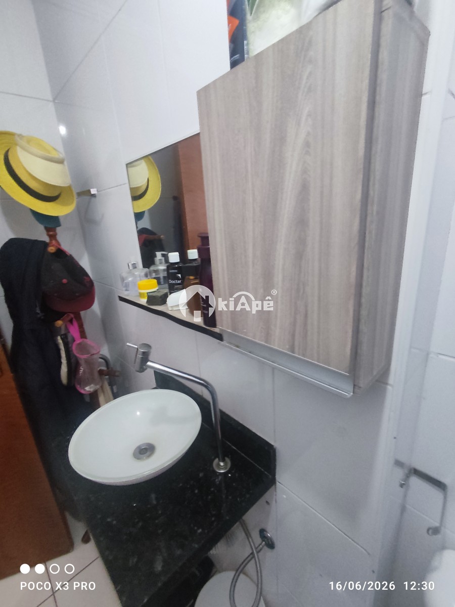 Venda apt 2 Dorm sacada garagem pronto para morar praia grande bairro Guilhermina
