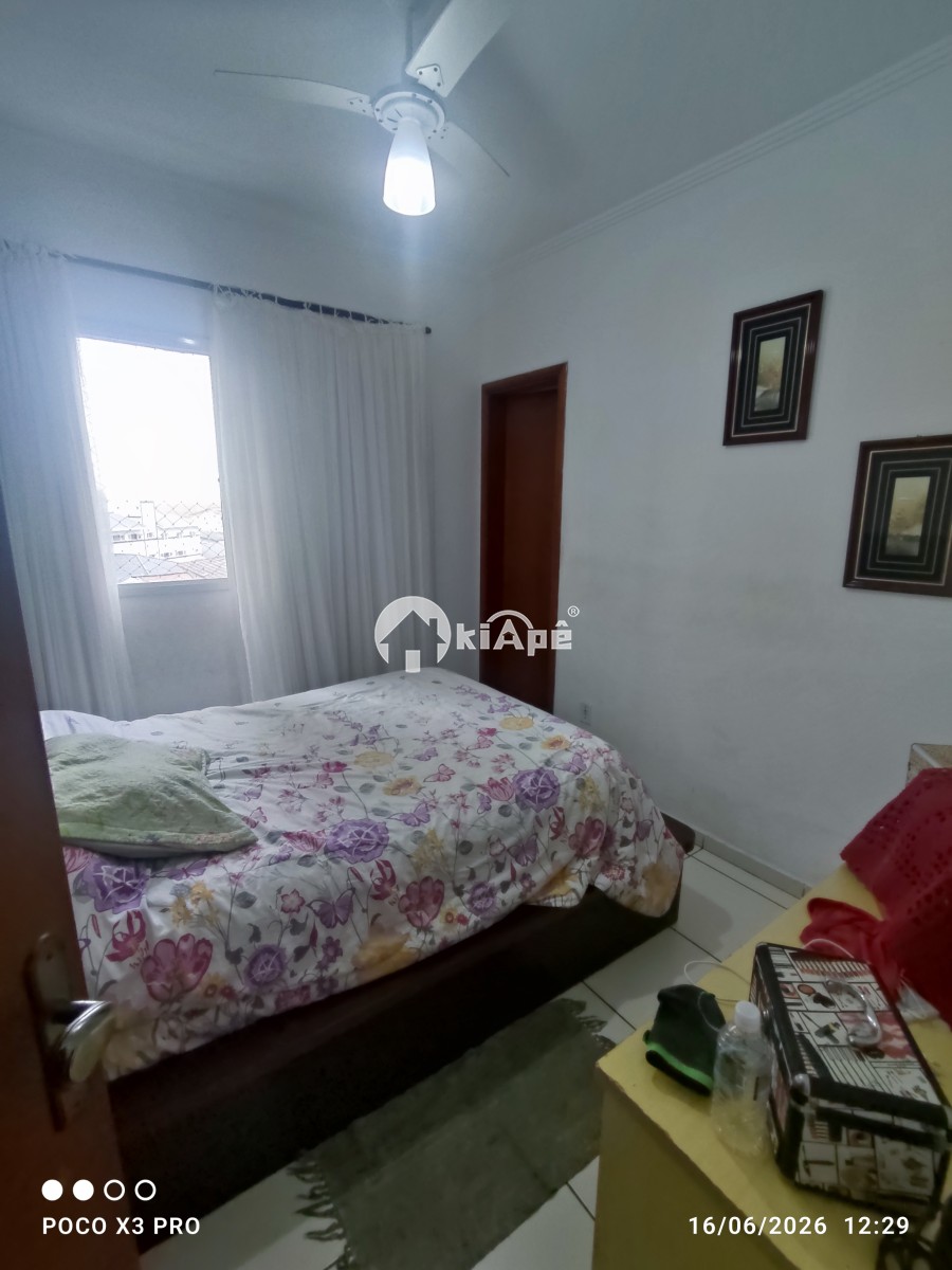 Venda apt 2 Dorm sacada garagem pronto para morar praia grande bairro Guilhermina