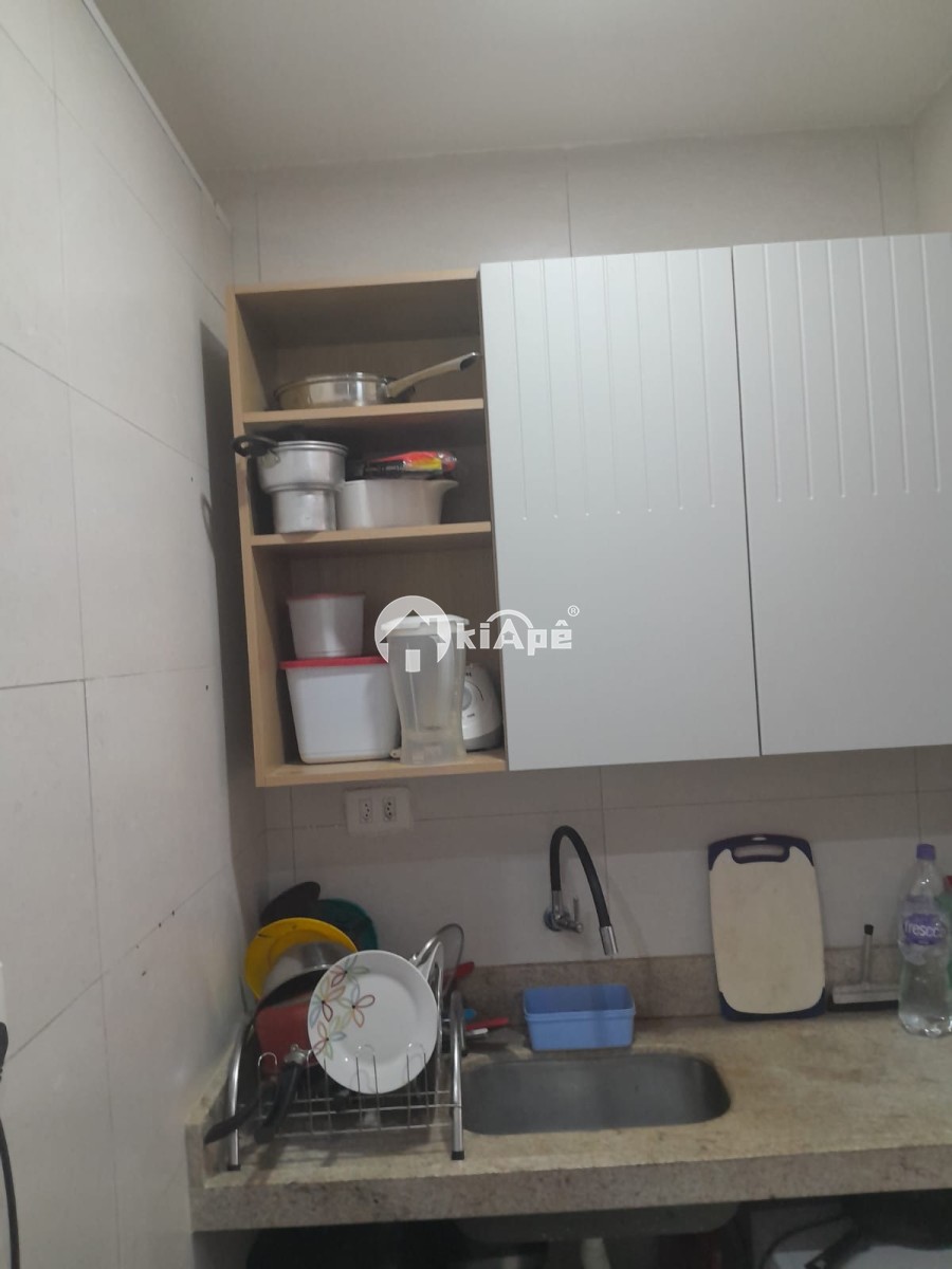 Apartamento Sala Living à Venda no Gonzaguinha – 50 Metros da Praia | Centro de São Vicente | R$ 180 Mil