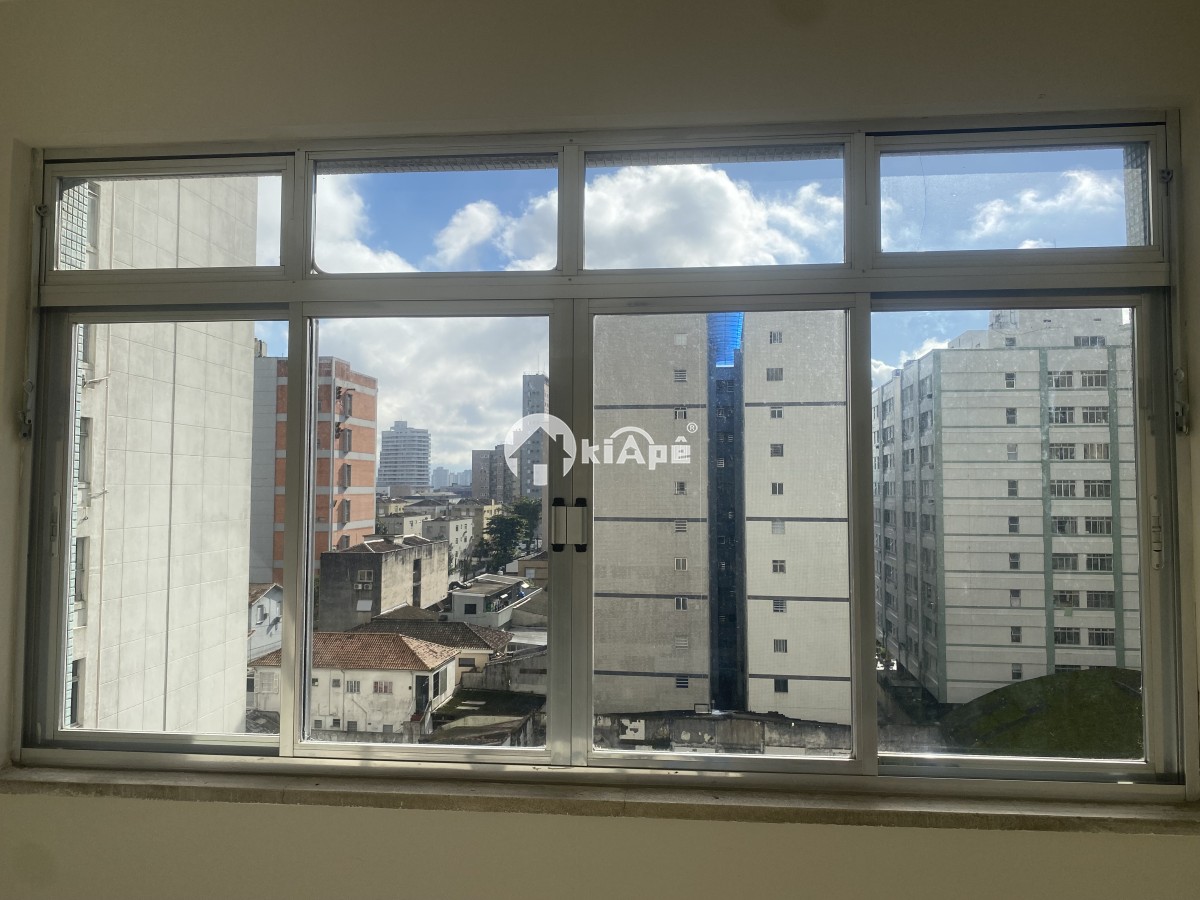 Apartamento 100% Reformado à Venda no Gonzaguinha – São Vicente-SP | Vista Lateral para o Mar