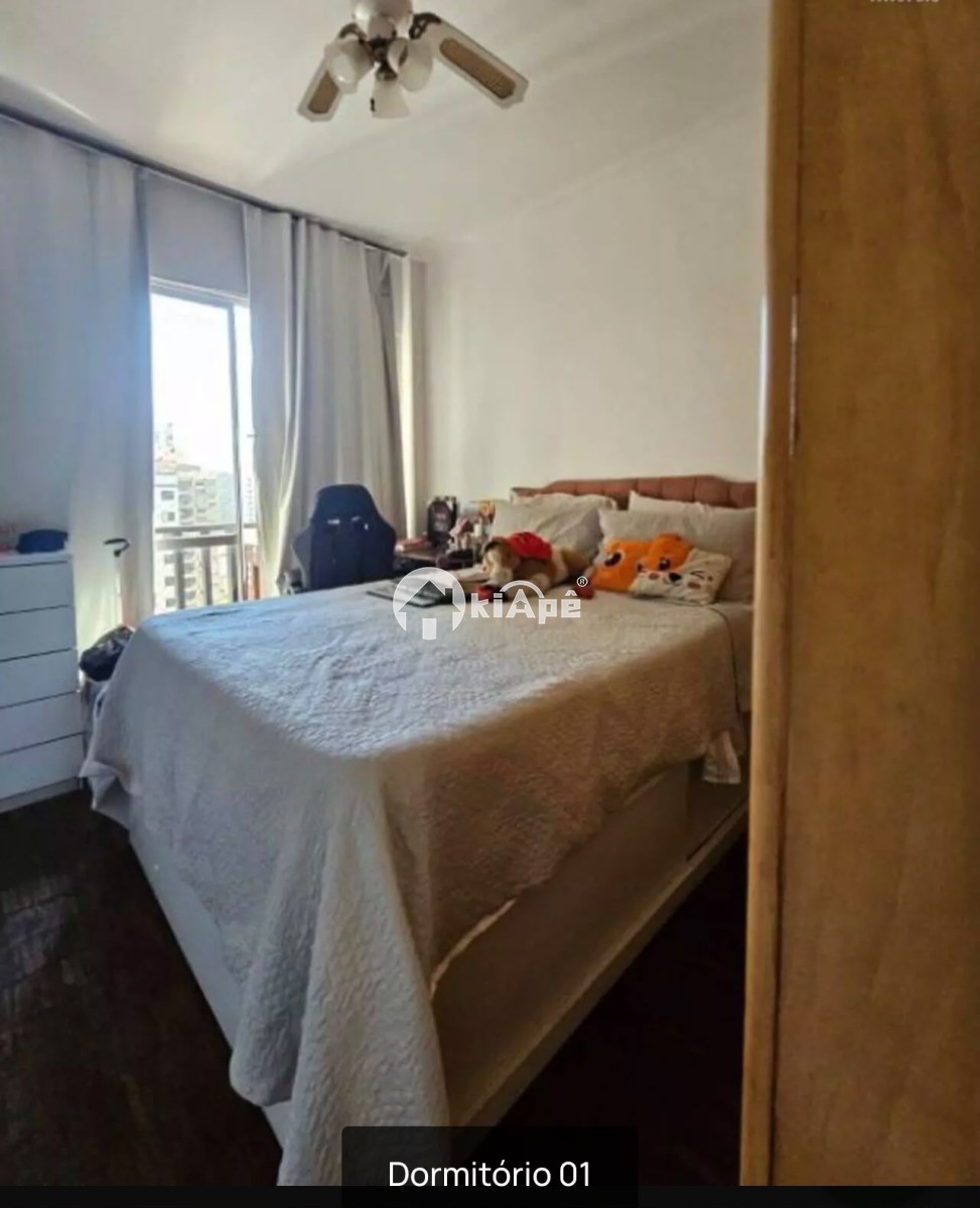 Apartamento à Venda, com 2 Quartos, com Garagem, em Itararé – São Vicente-SP | Sacada e Vista Lateral para o Mar