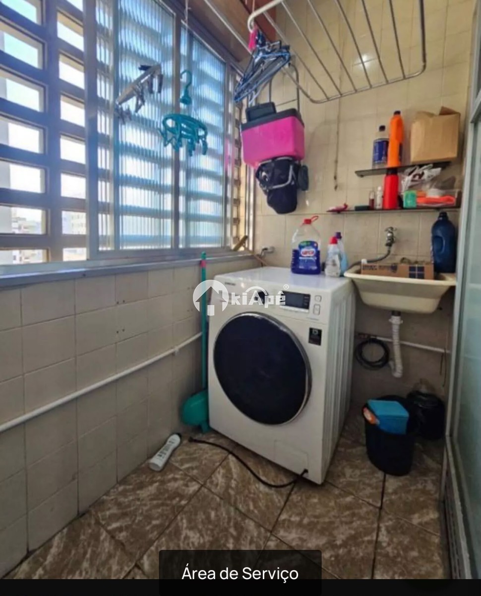 Apartamento à Venda, com 2 Quartos, com Garagem, em Itararé – São Vicente-SP | Sacada e Vista Lateral para o Mar