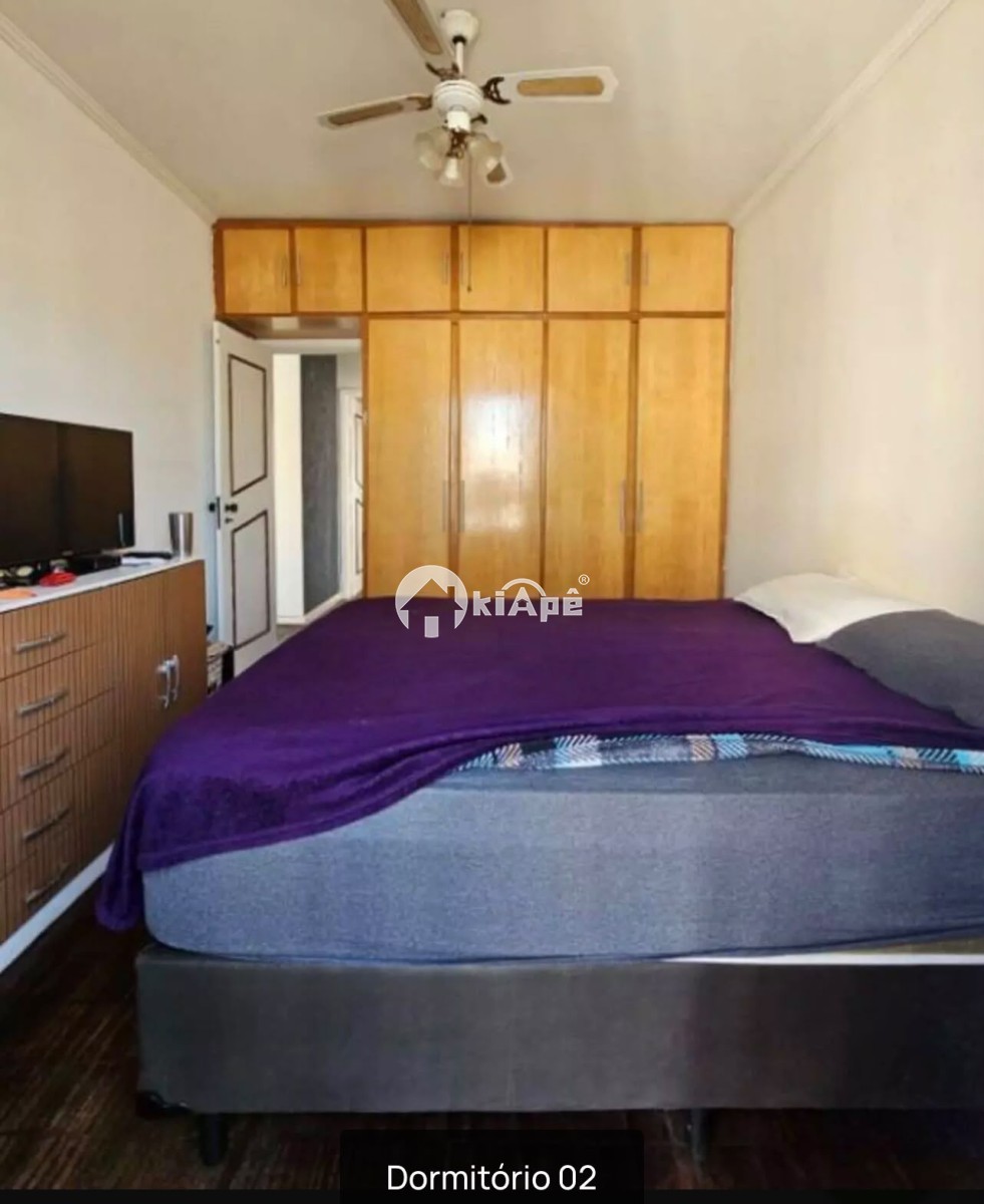 Apartamento à Venda, com 2 Quartos, com Garagem, em Itararé – São Vicente-SP | Sacada e Vista Lateral para o Mar