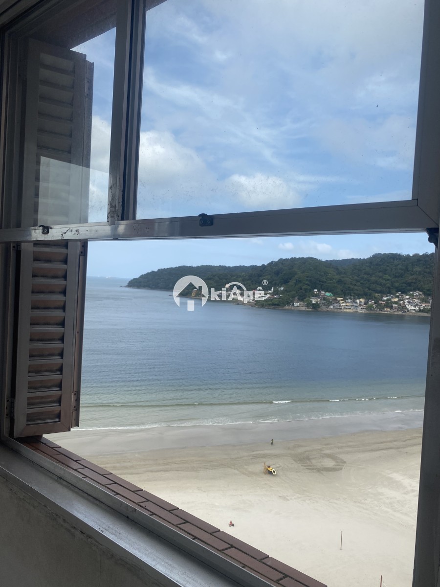 Apartamento à Venda de Frente para o Mar com Vista Panorâmica — Gonzaguinha, São Vicente-SP