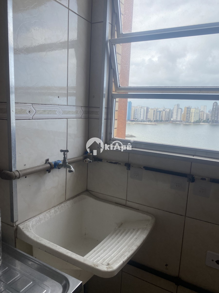Apartamento à Venda de Frente para o Mar com Vista Panorâmica — Gonzaguinha, São Vicente-SP