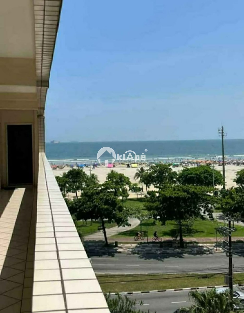 Apartamento à Venda com 2 Quartos,  Garagem, Prédio de Frente Para o Mar - Gonzaga , Santos-SP