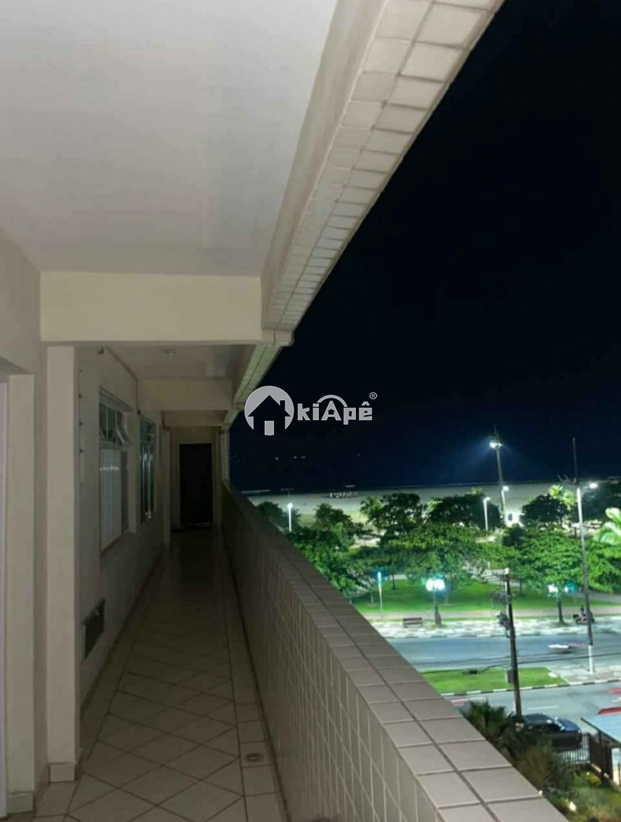 Apartamento à Venda com 2 Quartos,  Garagem, Prédio de Frente Para o Mar - Gonzaga , Santos-SP