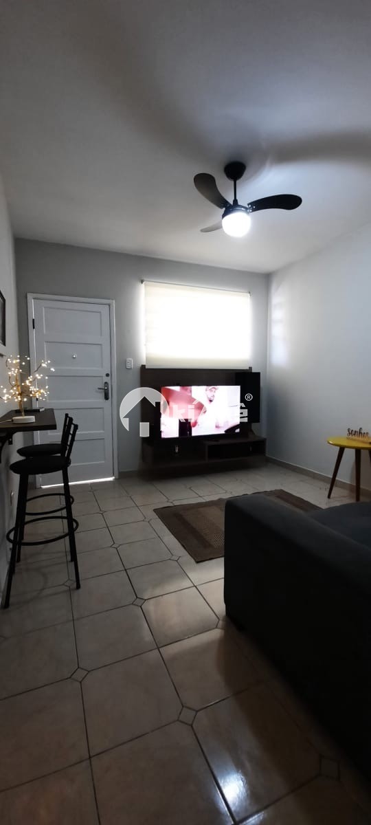 Apartamento à Venda com 2 Quartos,  Garagem, Prédio de Frente Para o Mar - Gonzaga , Santos-SP