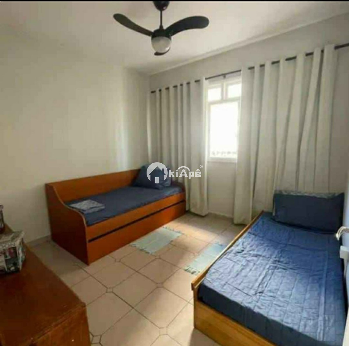 Apartamento à Venda com 2 Quartos,  Garagem, Prédio de Frente Para o Mar - Gonzaga , Santos-SP