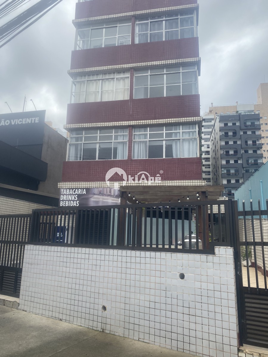 VENDE-SE APARTAMENTO COM 1 QUARTO, PRÉDIO DE FRENTE PARA O MAR - GONZAGUINHA SÃO VICENTE-SP